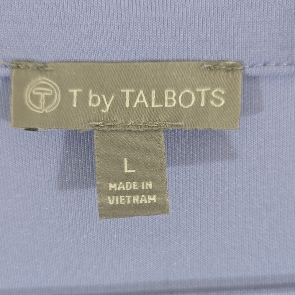 T by Talbots Lavender Sleeveless Dress w/Pockets Active Stretch Comfy, size L - Picture 6 of 7